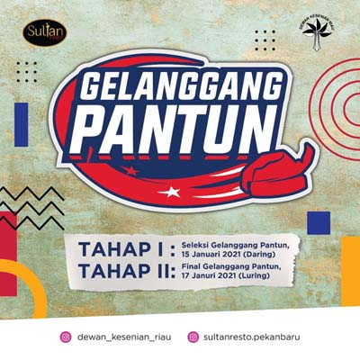 Semangat Warisan Dunia, DKR dan Sultan Resto Gelar Gelanggang Pantun